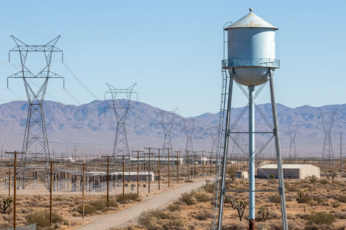 Nevada utility infrastructure — water and power